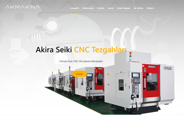 Akmakina CNC Torna Tezgahları